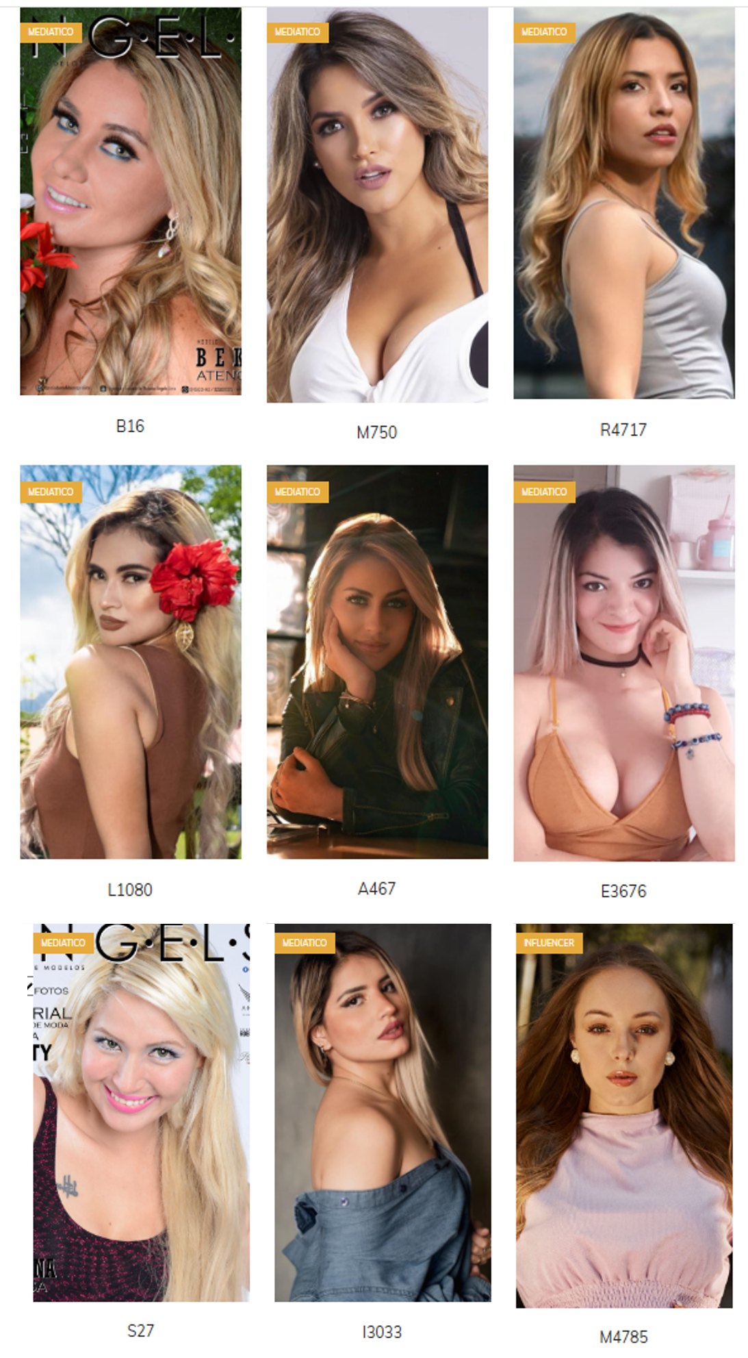 POR ENCARGO DE MARCA DE POLOS, TOPS y CROPTOPS,  SE REQUIERE MODELO MUJER